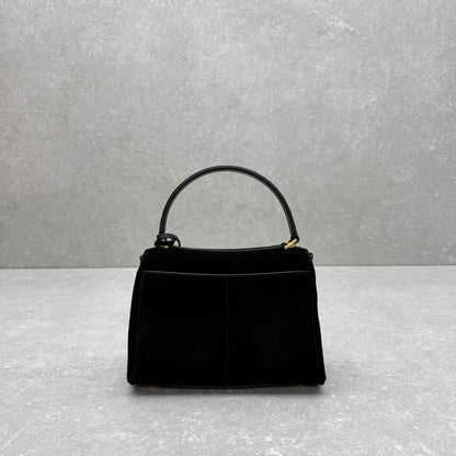 Balenciaga Rodeo Mini Suede Handbag