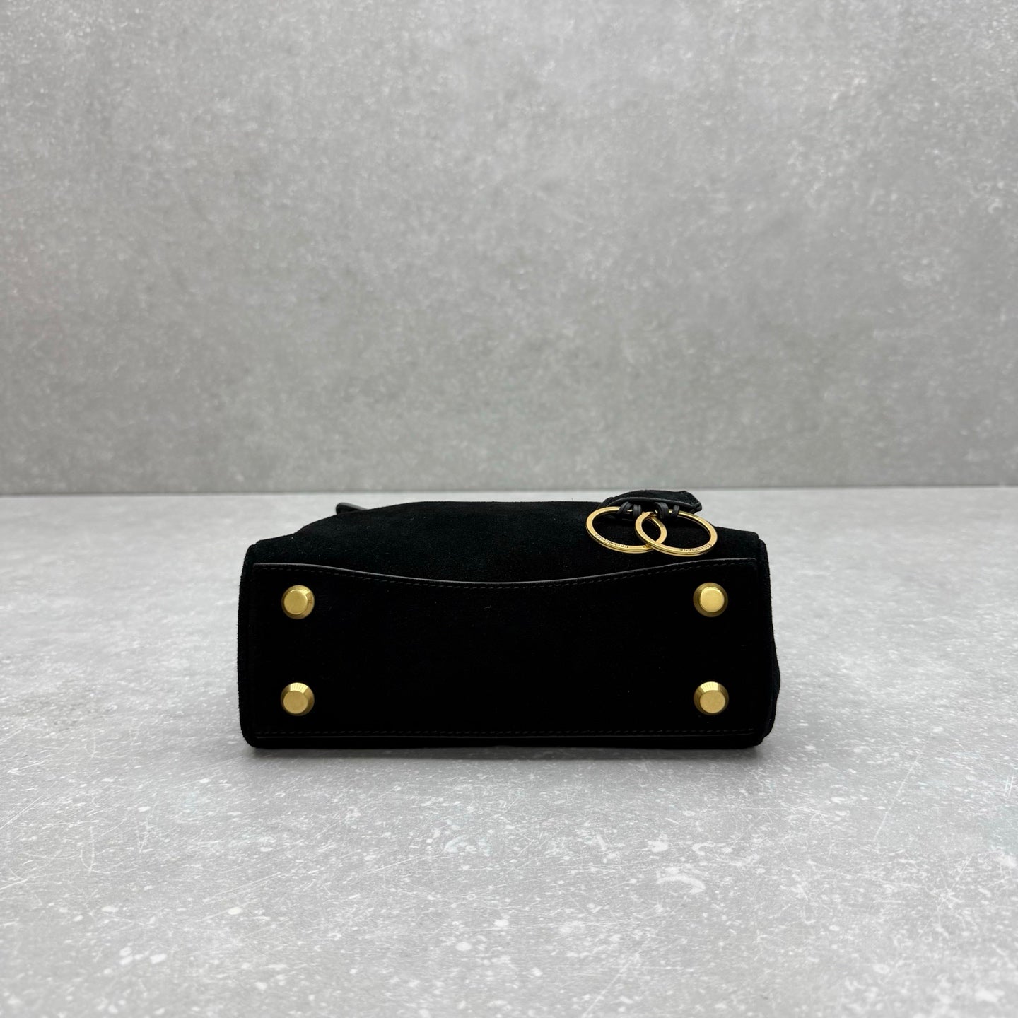 Balenciaga Rodeo Mini Suede Handbag