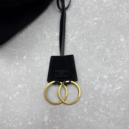 Balenciaga Rodeo Mini Suede Handbag