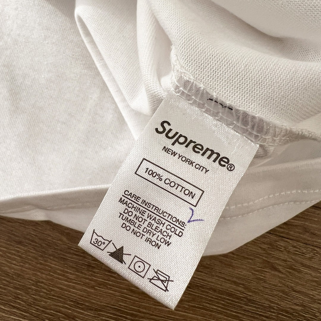 Supreme x DUCATI Logo Print Heavyweight T-Shirt