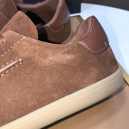 Zegna 232 Suede Sneakers