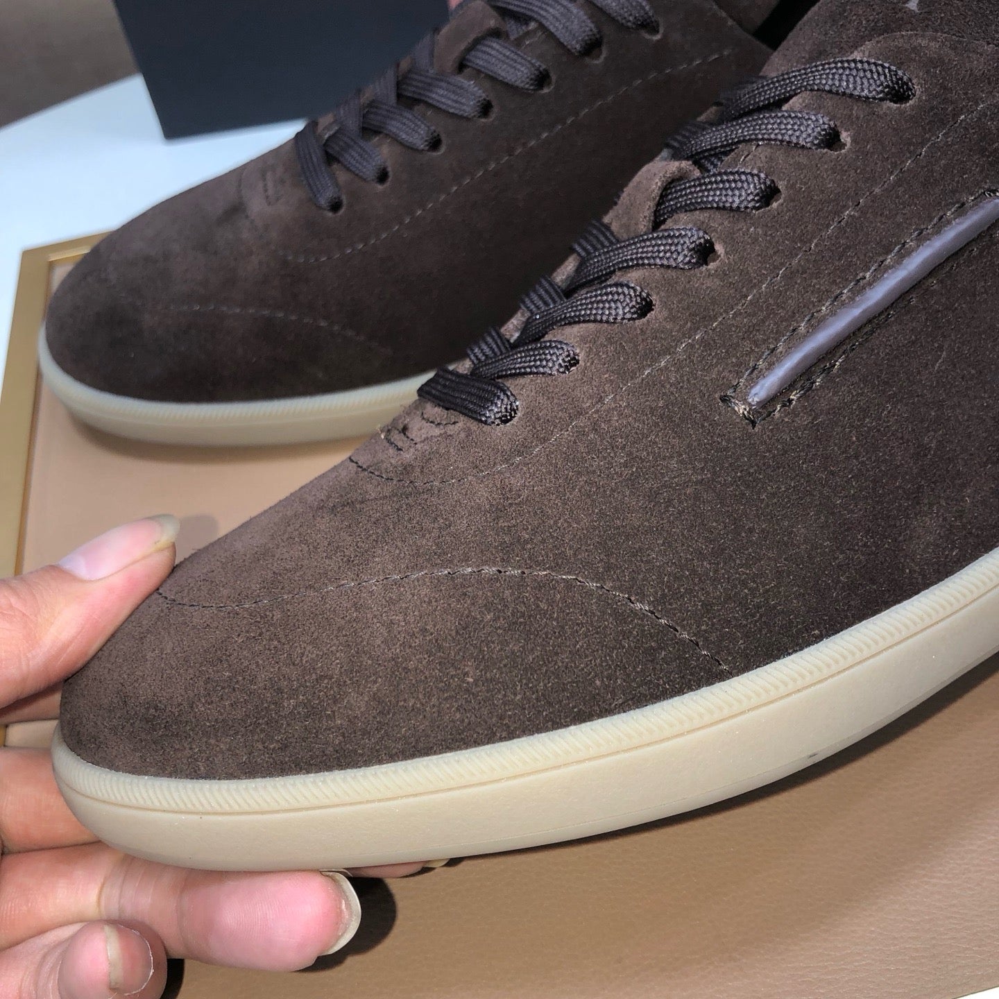 Zegna 232 Suede Sneakers