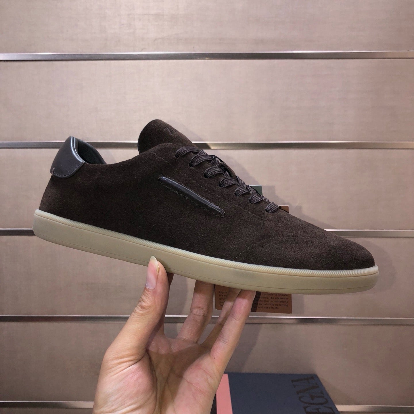 Zegna 232 Suede Sneakers