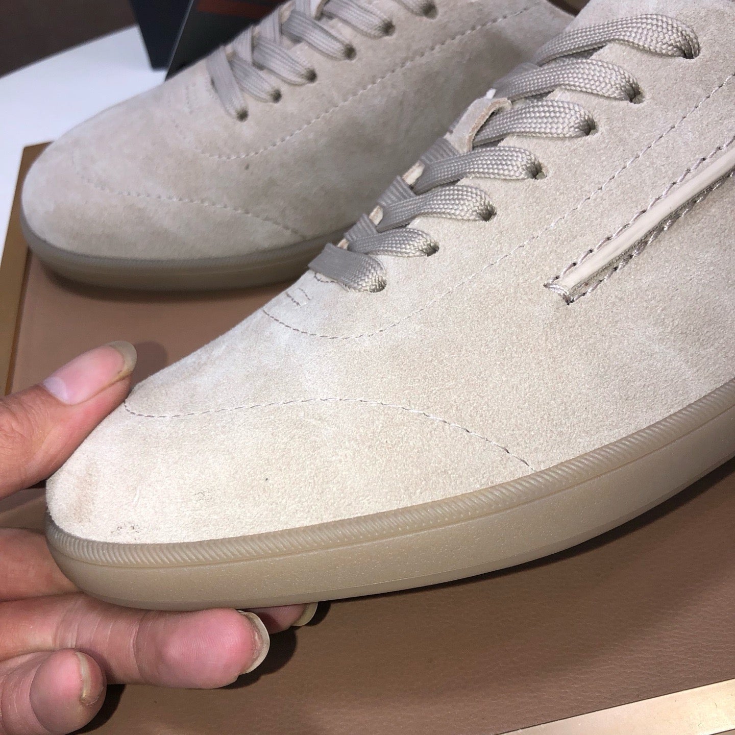 Zegna 232 Suede Sneakers