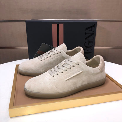 Zegna 232 Suede Sneakers