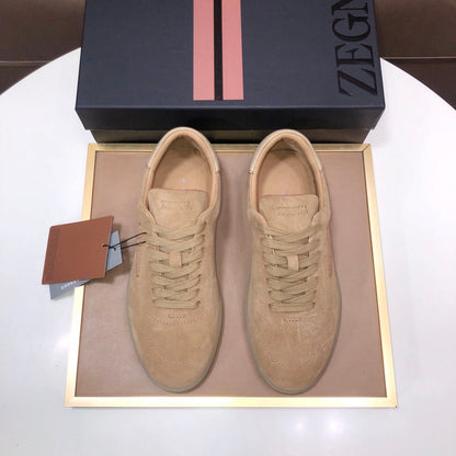 Zegna 232 Suede Sneakers