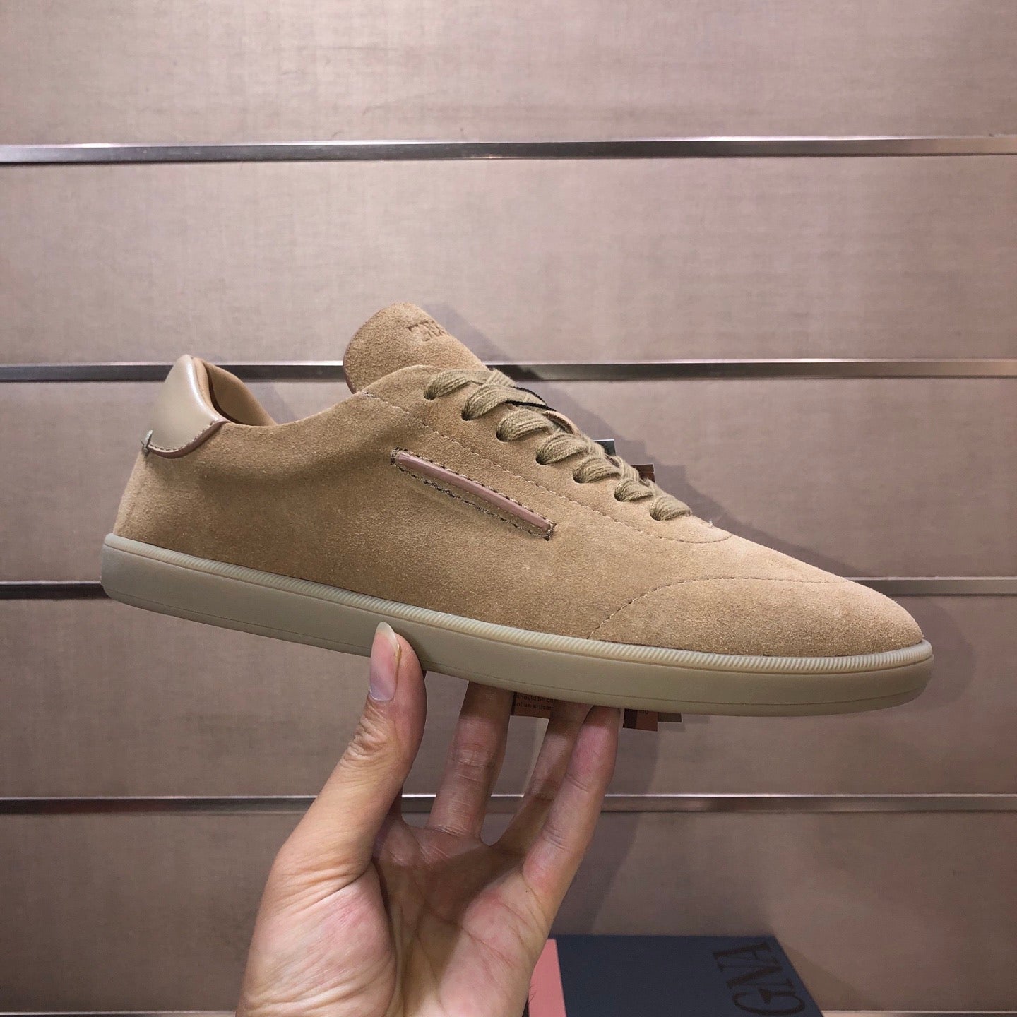 Zegna 232 Suede Sneakers