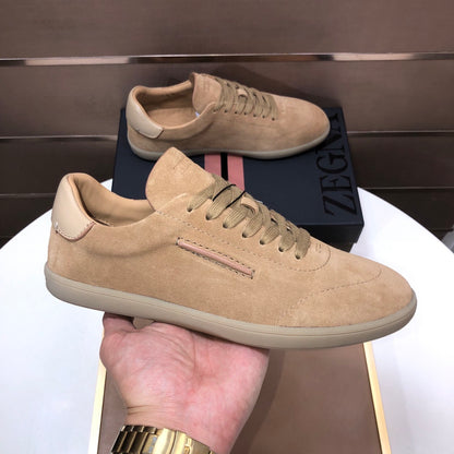 Zegna 232 Suede Sneakers