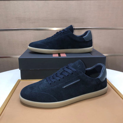 Zegna 232 Suede Sneakers