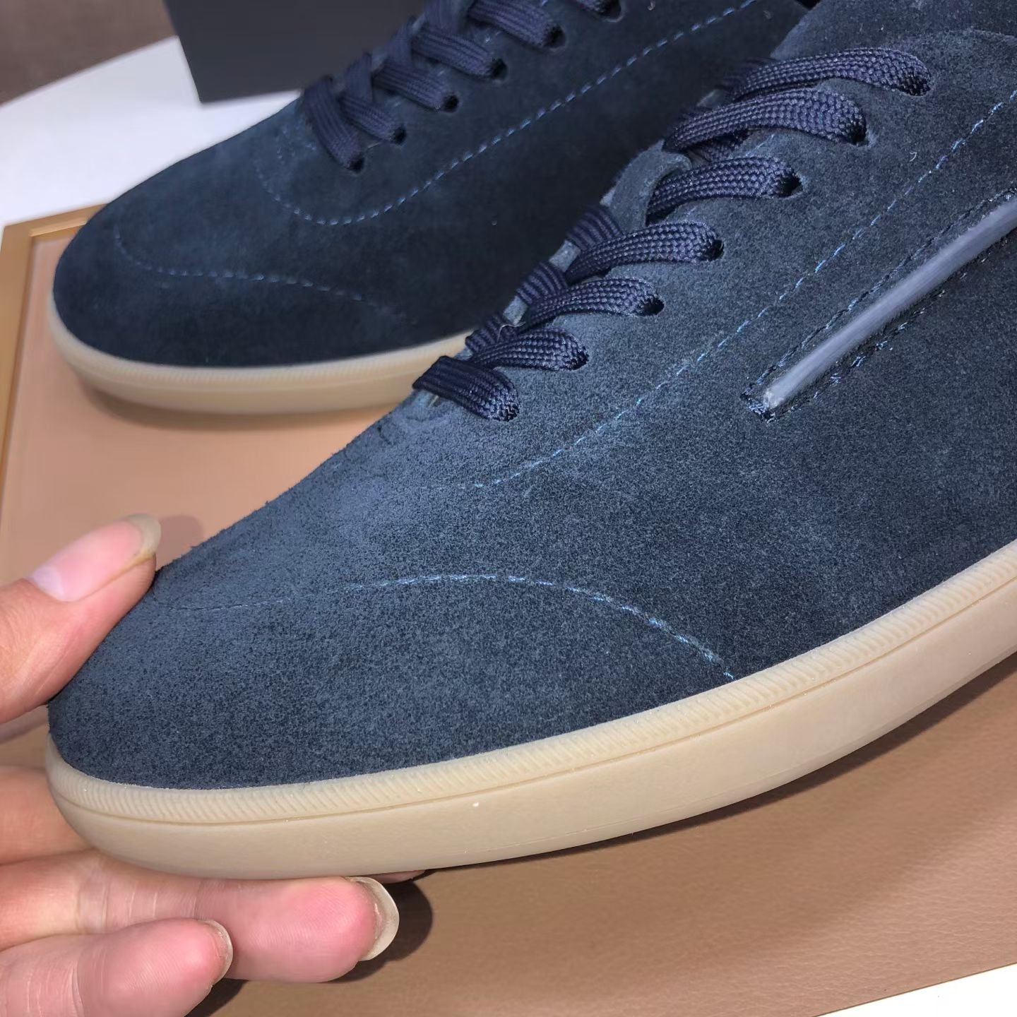 Zegna 232 Suede Sneakers