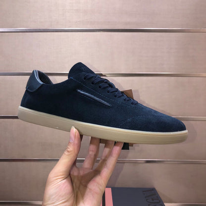 Zegna 232 Suede Sneakers