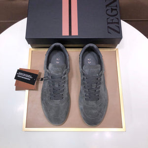 Zegna 232 Suede Sneakers