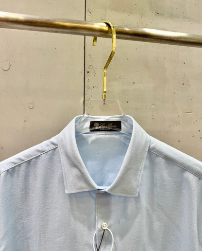 Loro Piana Custom Linen Long-Sleeve Shirt – 2026 Summer Collection