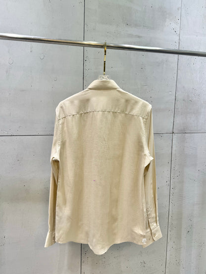 Loro Piana Custom Linen Long-Sleeve Shirt – 2026 Summer Collection