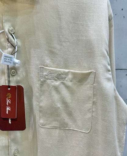 Loro Piana Custom Linen Long-Sleeve Shirt – 2026 Summer Collection