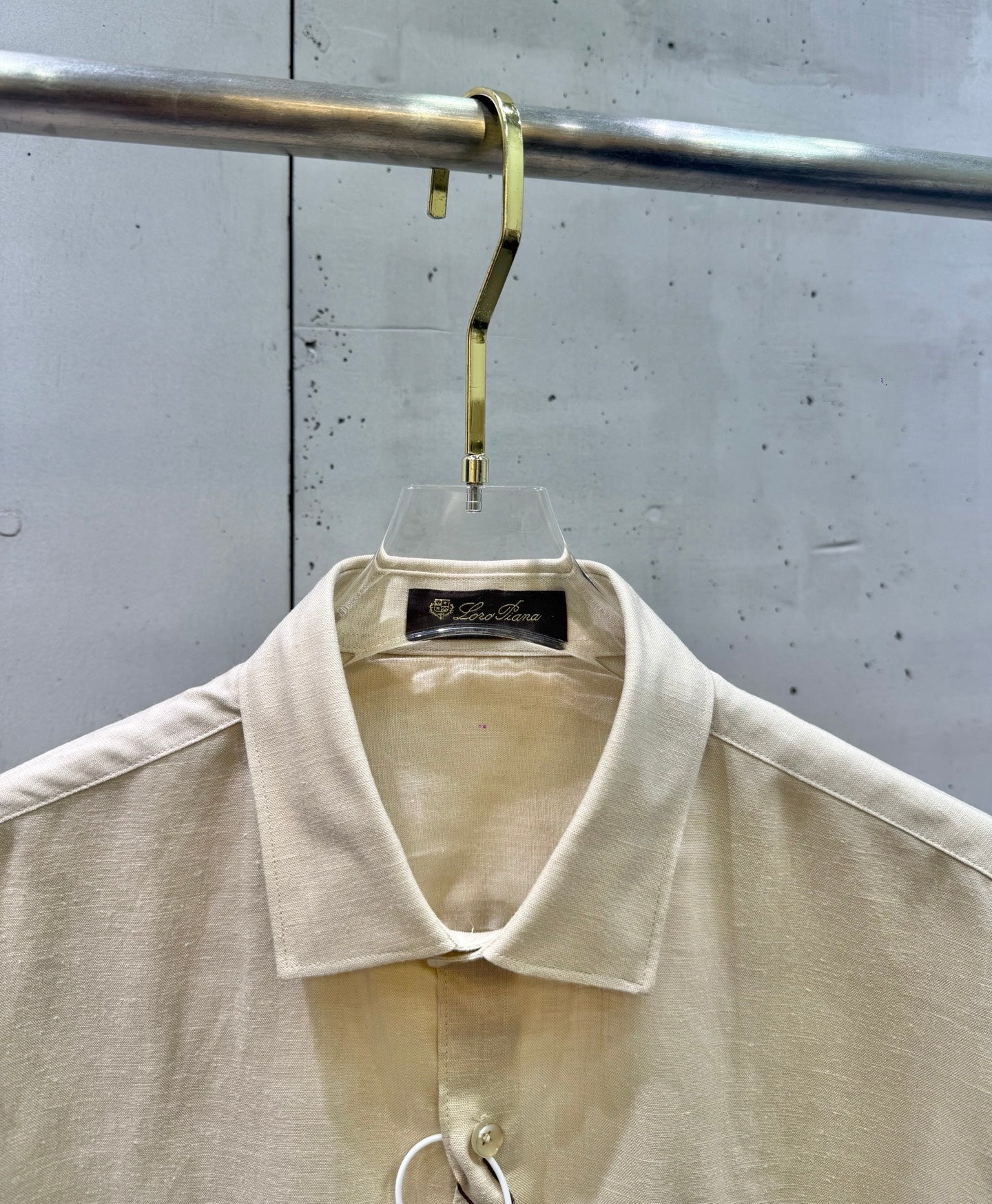 Loro Piana Custom Linen Long-Sleeve Shirt – 2026 Summer Collection