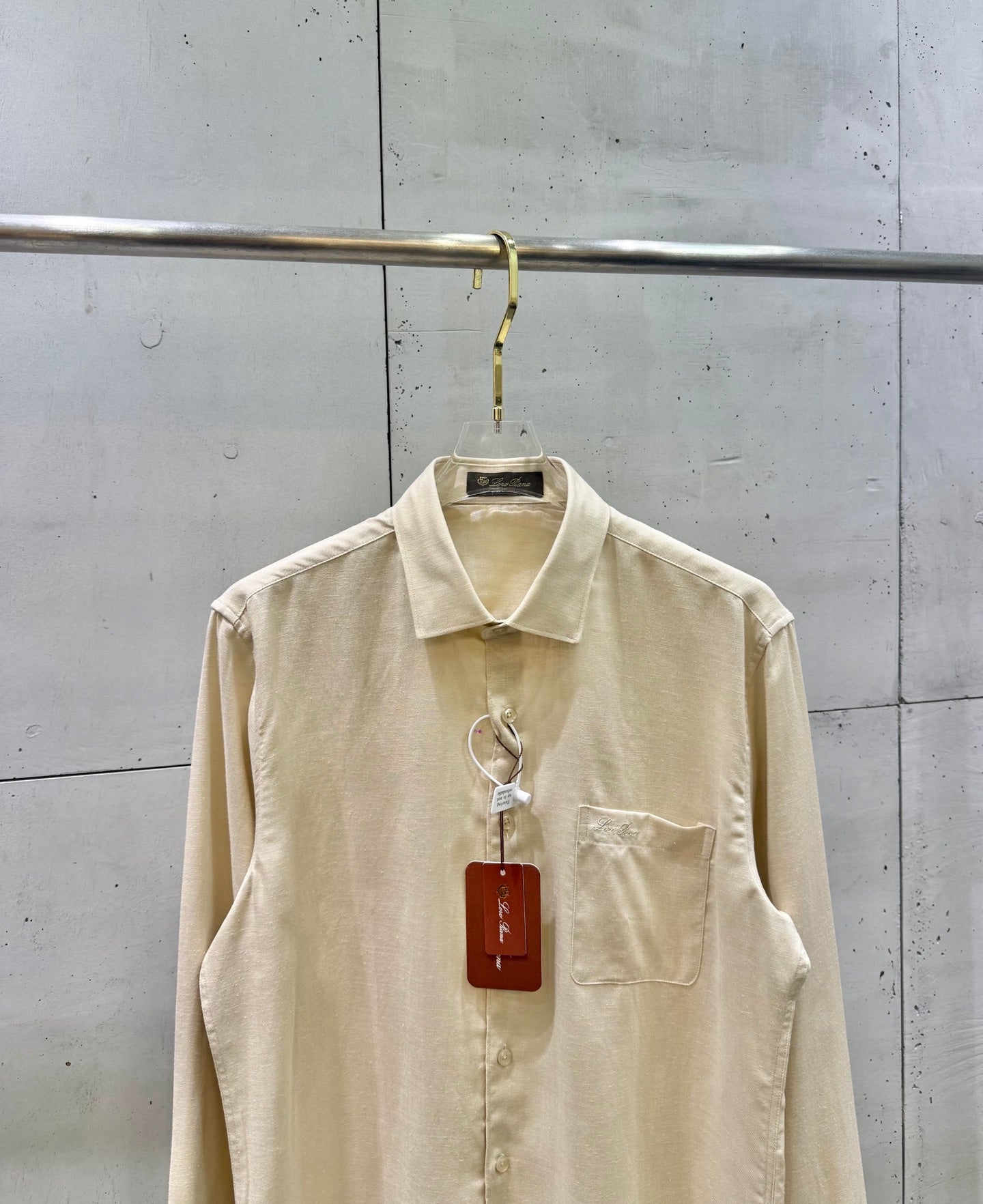 Loro Piana Custom Linen Long-Sleeve Shirt – 2026 Summer Collection