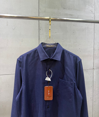 Loro Piana Custom Linen Long-Sleeve Shirt – 2026 Summer Collection