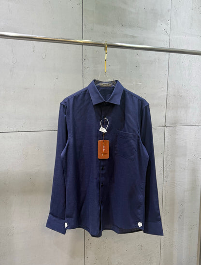 Loro Piana Custom Linen Long-Sleeve Shirt – 2026 Summer Collection
