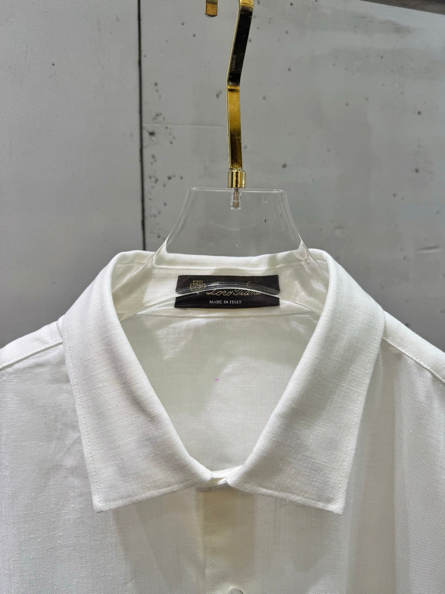 Loro Piana Custom Linen Long-Sleeve Shirt – 2026 Summer Collection