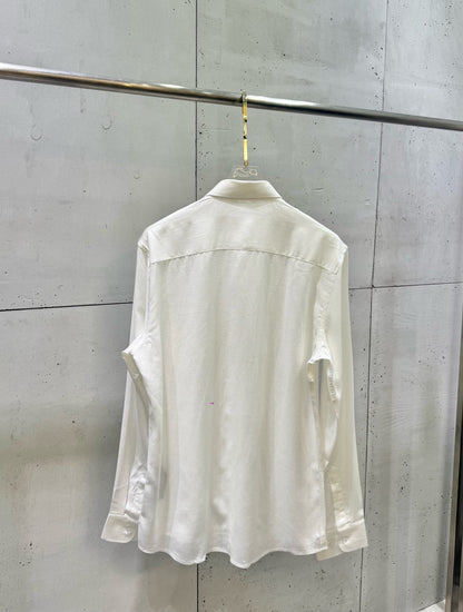 Loro Piana Custom Linen Long-Sleeve Shirt – 2026 Summer Collection