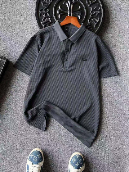 Ferragamo Seamless 3D Texture Polo Shirt – Latest Collection