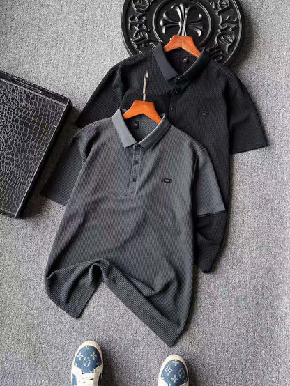 Ferragamo Seamless 3D Texture Polo Shirt – Latest Collection