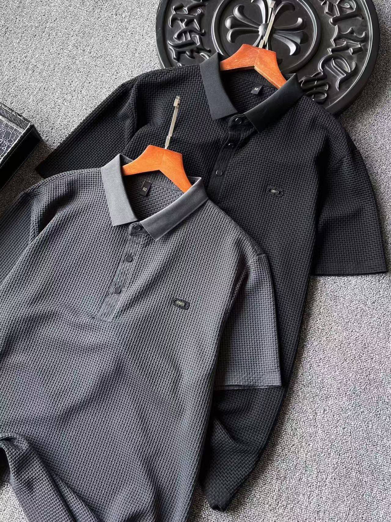 Ferragamo Seamless 3D Texture Polo Shirt – Latest Collection