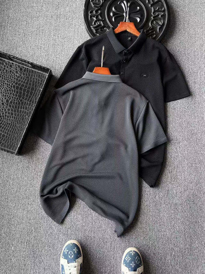 Ferragamo Seamless 3D Texture Polo Shirt – Latest Collection