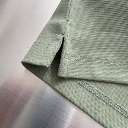 Loro Piana Embossed Embroidery Ice Silk Polo Shirt – 2026SS