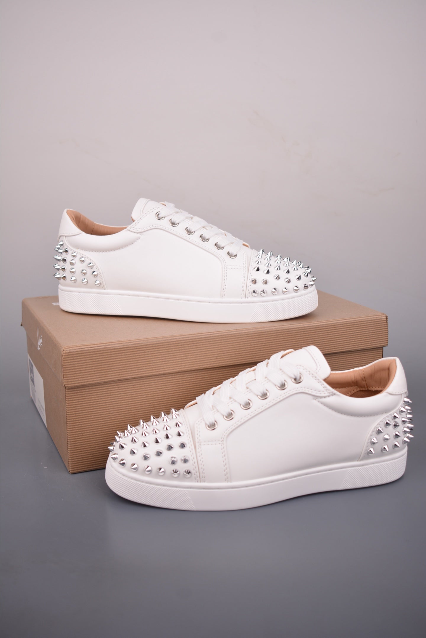 Christian Louboutin Rhinestone Low-Top Sneakers