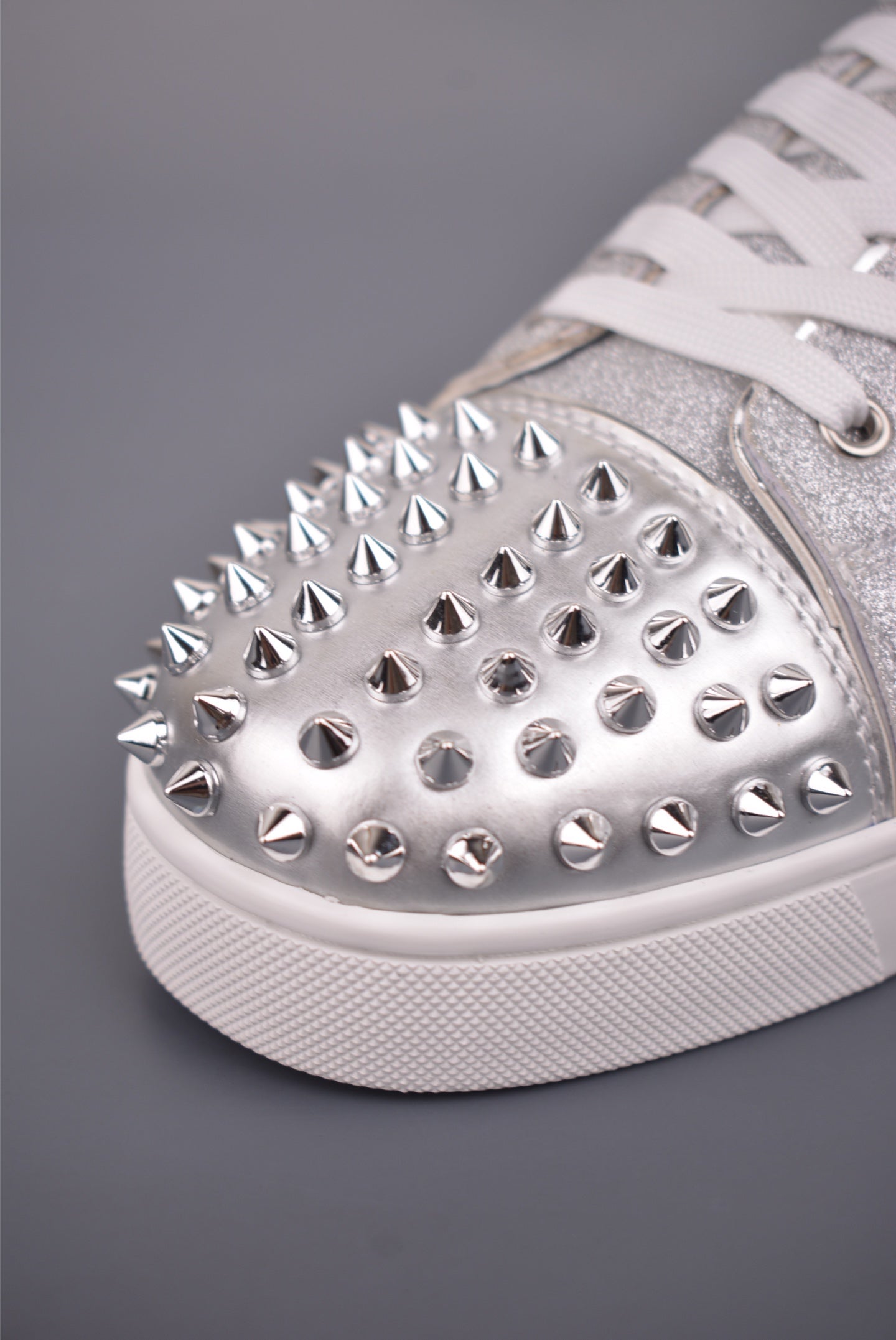 Christian Louboutin Rhinestone Low-Top Sneakers