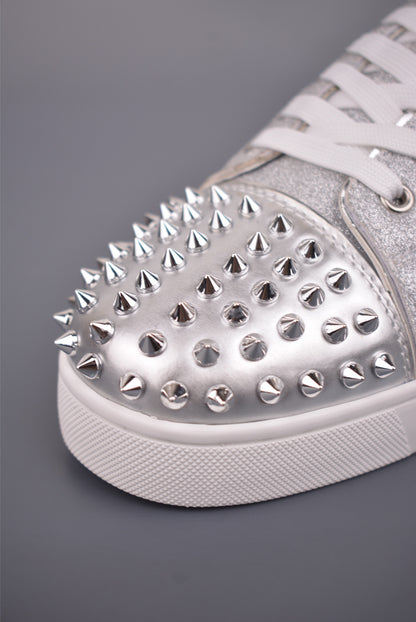 Christian Louboutin Rhinestone Low-Top Sneakers