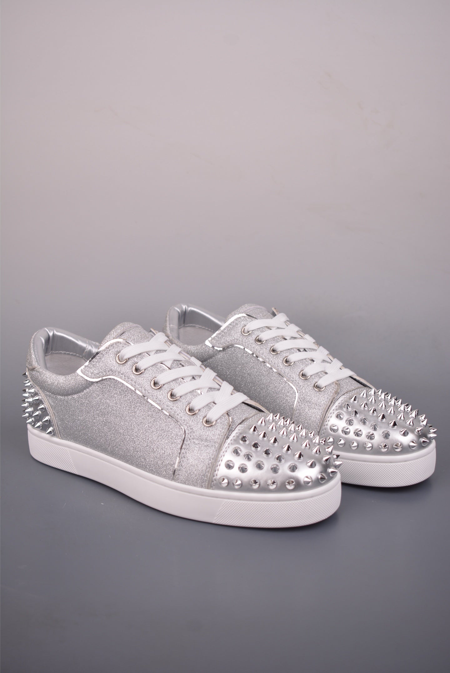 Christian Louboutin Rhinestone Low-Top Sneakers