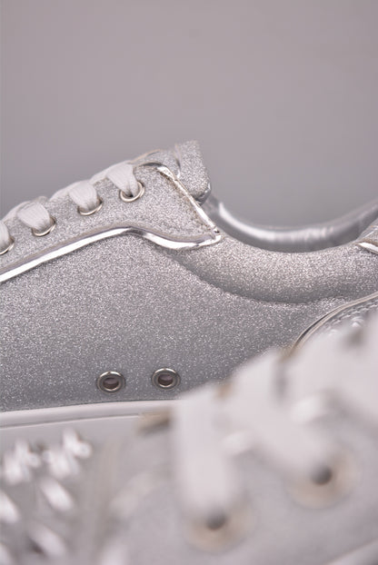 Christian Louboutin Rhinestone Low-Top Sneakers