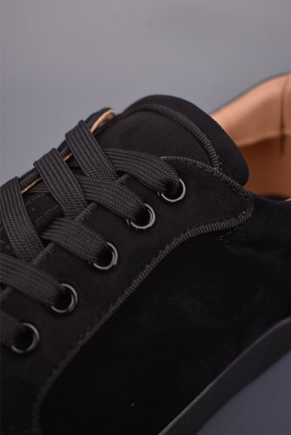 Christian Louboutin Rhinestone Low-Top Sneakers
