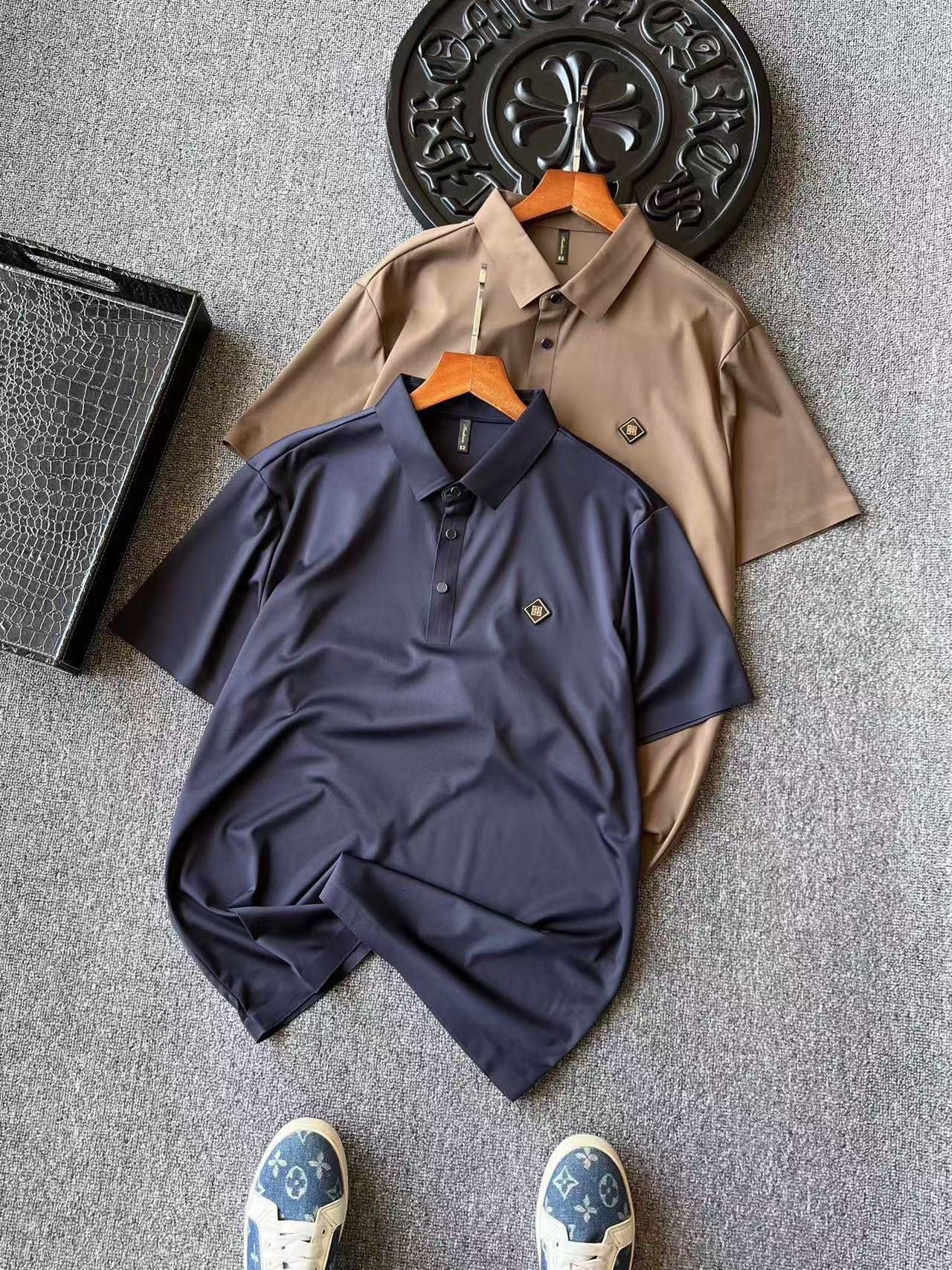 Givenchy Ice Silk Seamless Polo Shirt