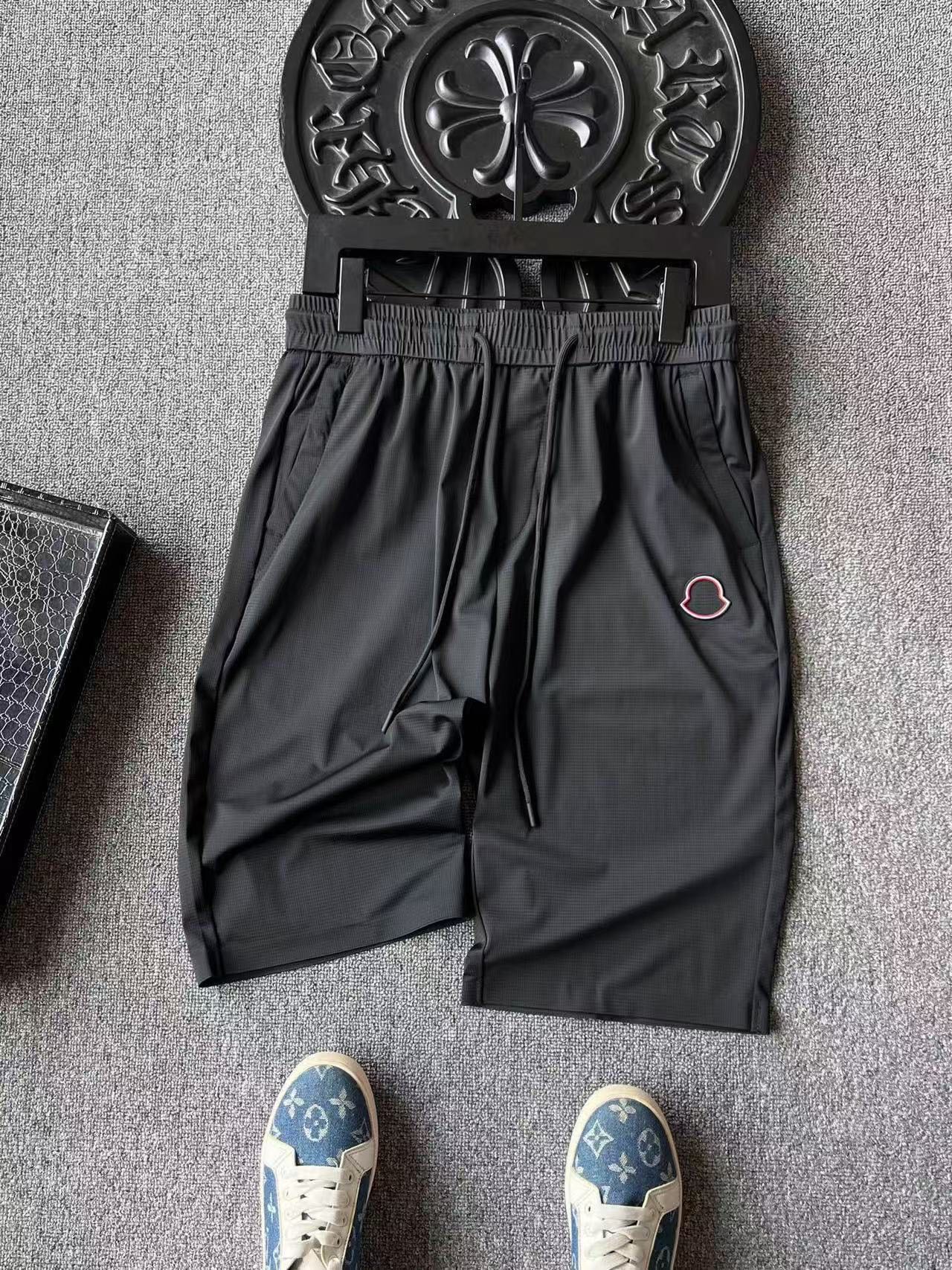 Moncler Seamless Nylon-Spandex Shorts