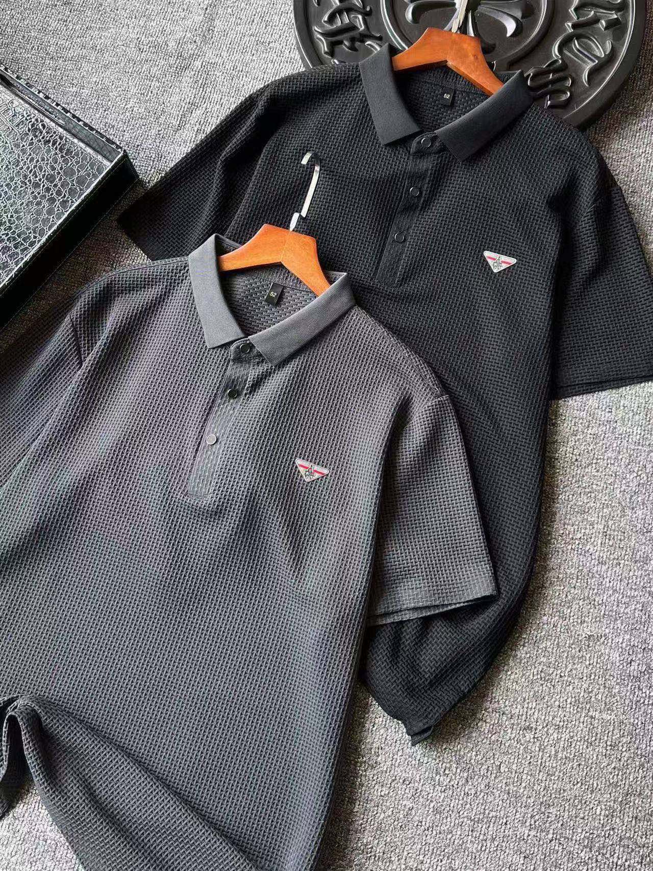 Prada Seamless 3D Fishbone Polo Shirt – Spring/Summer Collection