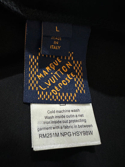 Louis Vuitton Embroidered Beaded Cotton T-Shirt – 25SS