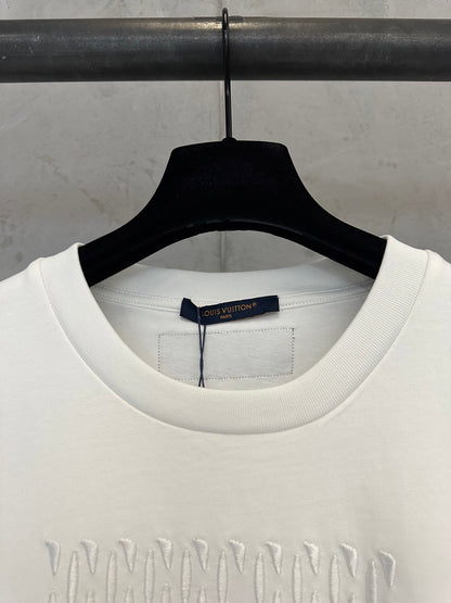 Louis Vuitton Embroidered Beaded Cotton T-Shirt – 25SS