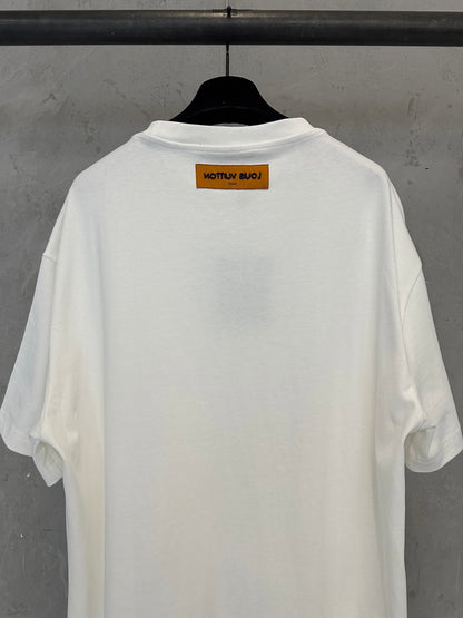 Louis Vuitton Embroidered Beaded Cotton T-Shirt – 25SS