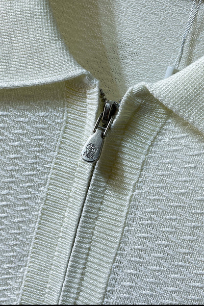 Brunello Cucinelli Knitted Silk-Cotton T-Shirt – Spring/Summer 2026SS Collection