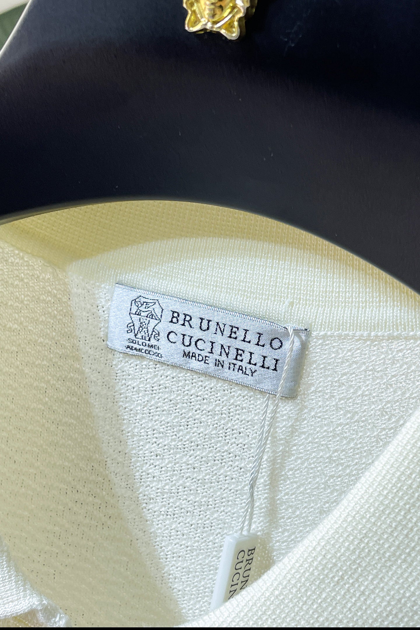 Brunello Cucinelli Knitted Silk-Cotton T-Shirt – Spring/Summer 2026SS Collection