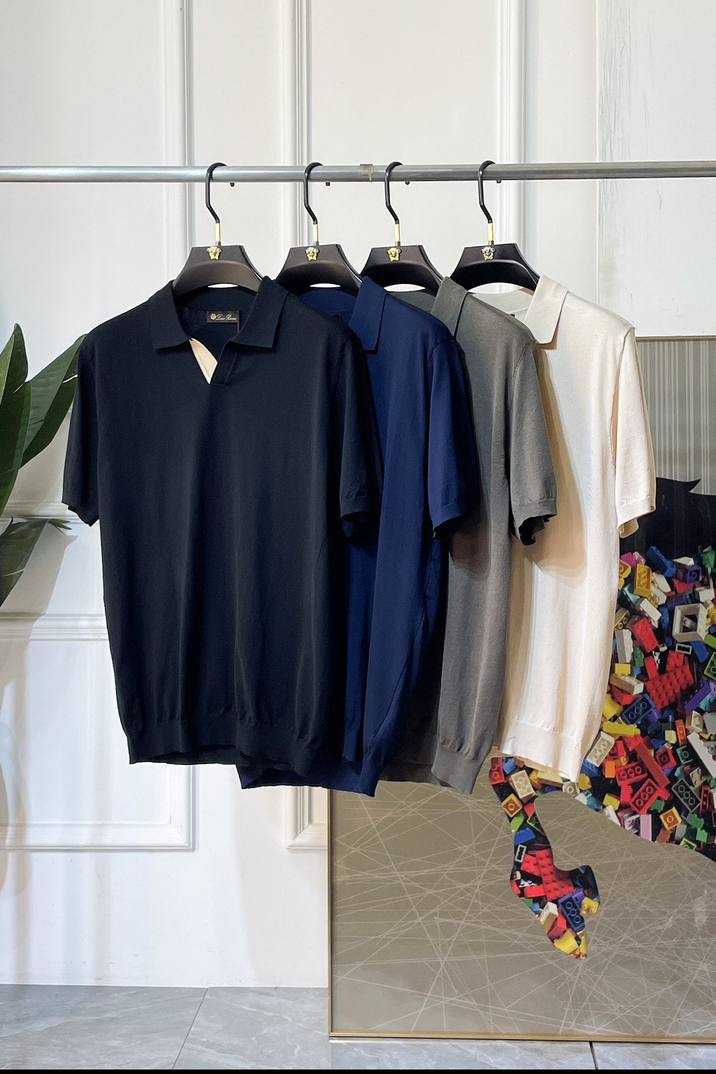 Loro Piana Silk-Cotton Knit T-Shirt – Spring/Summer Collection – 2026SS
