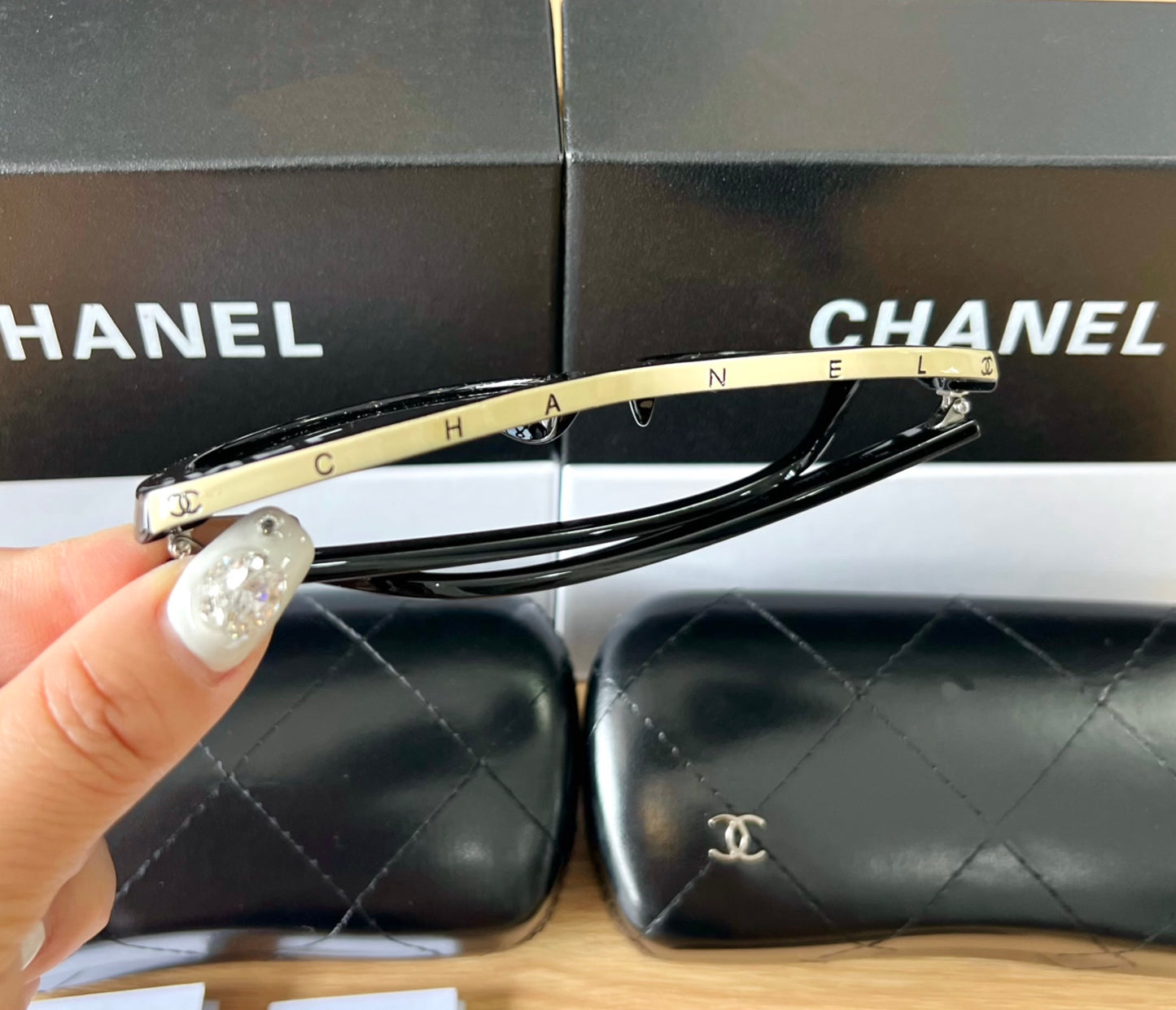 Chanel Butterfly Frame Sunglasses