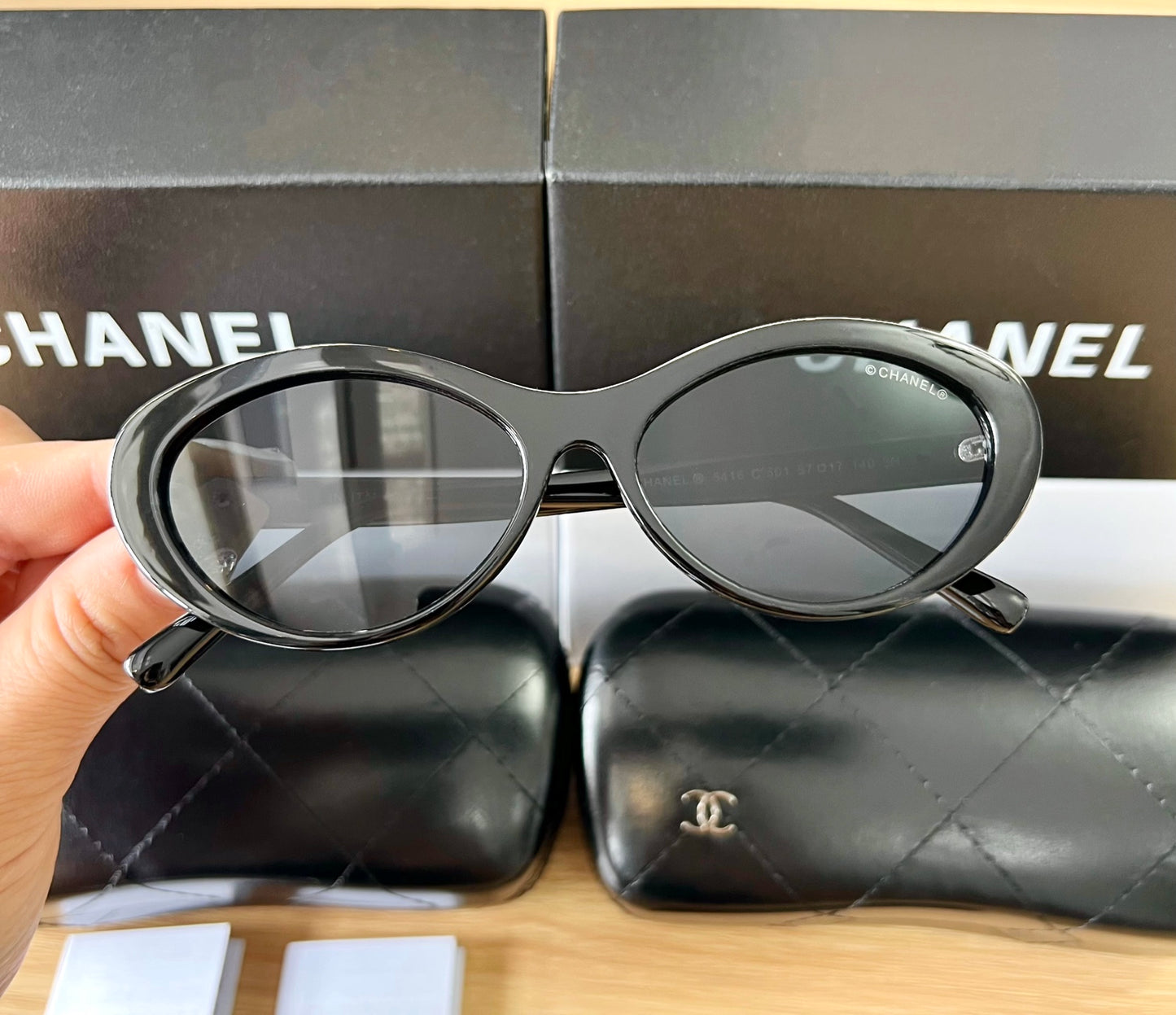Chanel Butterfly Frame Sunglasses