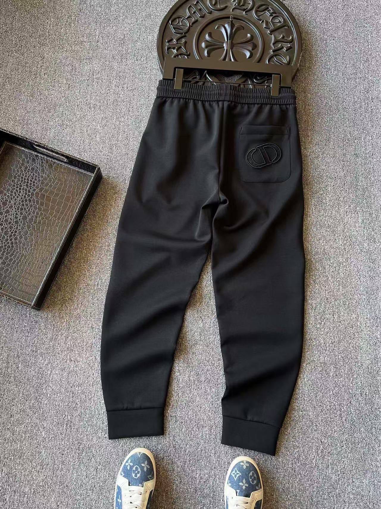 Dior CD Embroidery Luxury Joggers – 2025