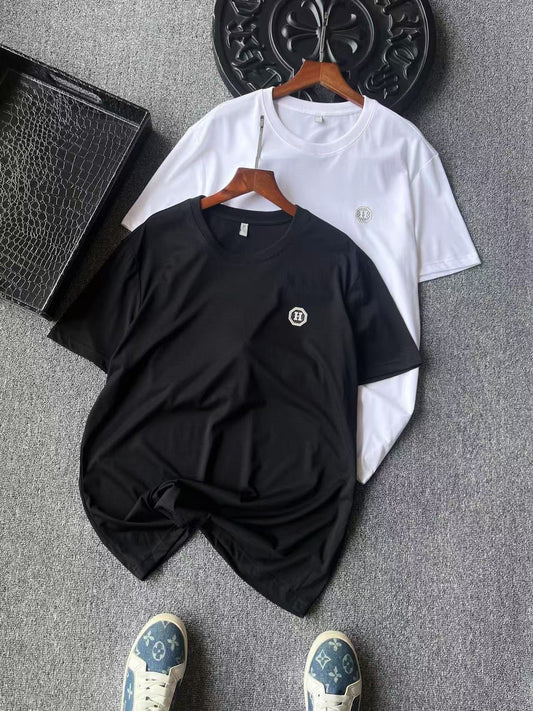 Hermès 80-Count Mulberry Silk H Logo T-Shirt – 2025 Collection