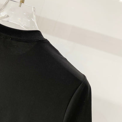 Loewe Rabbit Embroidery Mercerized Cotton T-Shirt